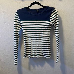 J. Crew striped long sleeve. Size XXS